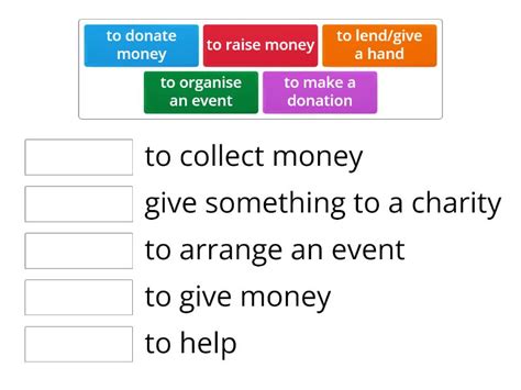 charity deutsch|charity verb.